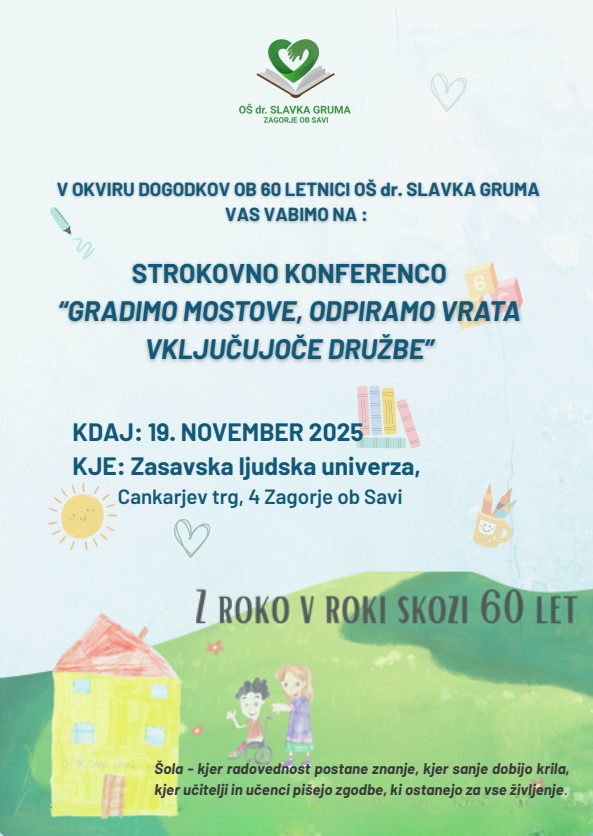 Vabilo na strokovno konferenco